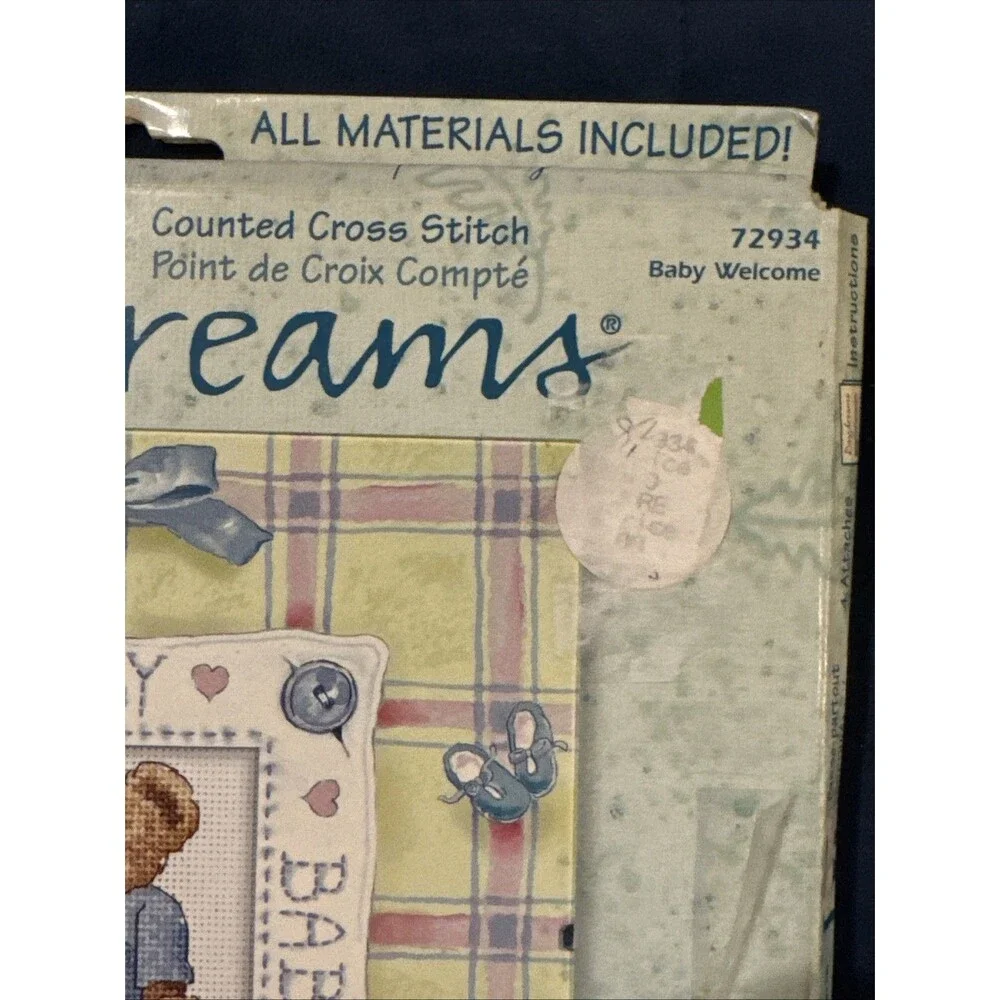 Baby Welcome Daydreams Dimensions Cross Stitch Kit 8